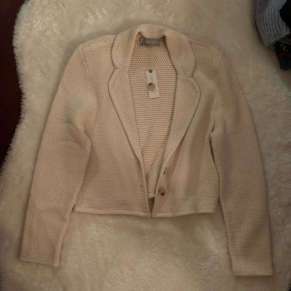 NWT Anthropologie Knit Jacket